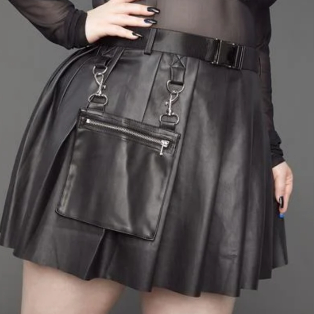 Always Ready For Action Pleated Skirt